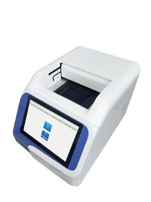 Real Time PCR Analyzer met 96-wells sjabloon en 5 fluorescente kanalen voor DNA/RNA-amplificatie met een opwarmsnelheid van 6°C/S